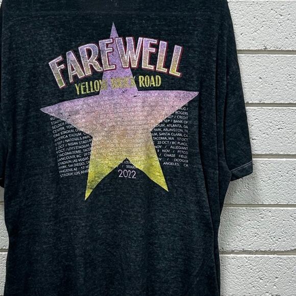 Elton John Farewell Yellow Brick Road Tour Band Tee size XXL - Picture 8 of 9